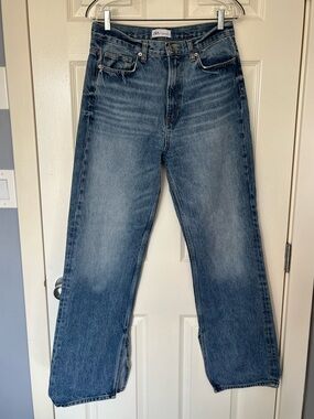 Zara split hem jeans - size 8